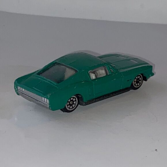 Valvolines Most Wanted Cars 67 Ford Mustang GT Mini Diecast Car 1993 Green - Picture 4 of 10